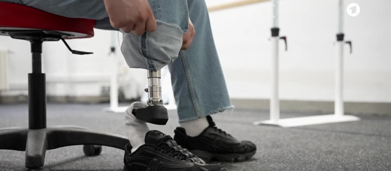Ukrainischer Veteran: Vom Patienten zum Prothesenmacher