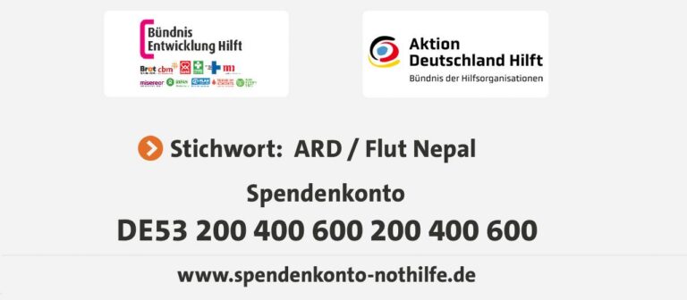 Spenden: Hilfe für Menschen in Nepal