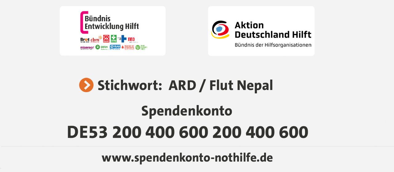 Spenden: Hilfe für Menschen in Nepal