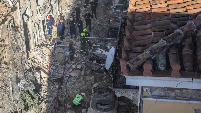 Anwohner schildern lauten Knall: Explosion nahe der Akropolis, Gebäude in Athen stürzt ein