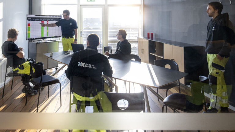 Reportage Offshore Arbeit: Potenzial Pflege auf Borkum