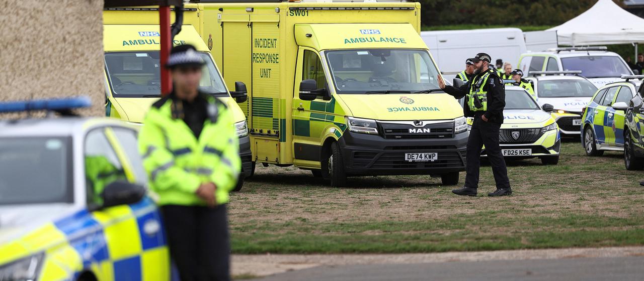 Sprengstoffverdacht: Festnahmen an britischem Luftwaffenstützpunkt