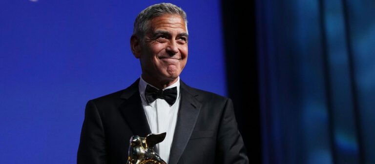George Clooney bei den Filmfestspielen in Venedig für sein Lebenswerk geehrt