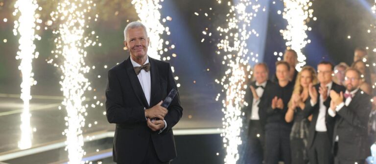 Fernsehpreis Verleihung mit politischen Botschaften