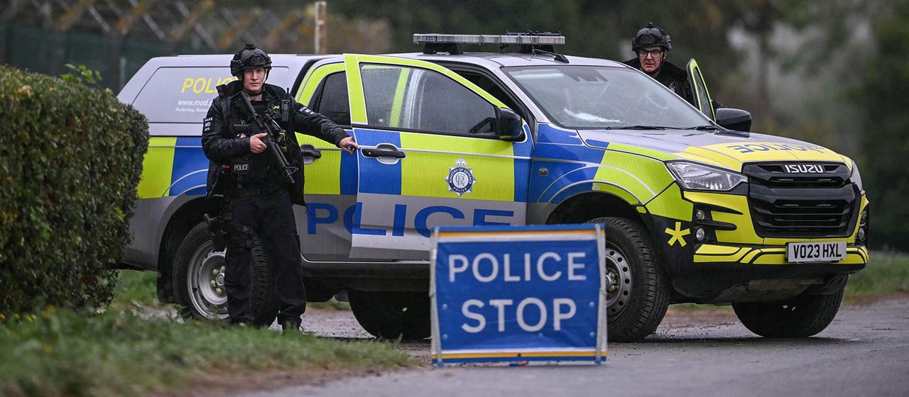 Luftwaffenstützpunkt in Großbritannien: Festgenommene sind Briten
