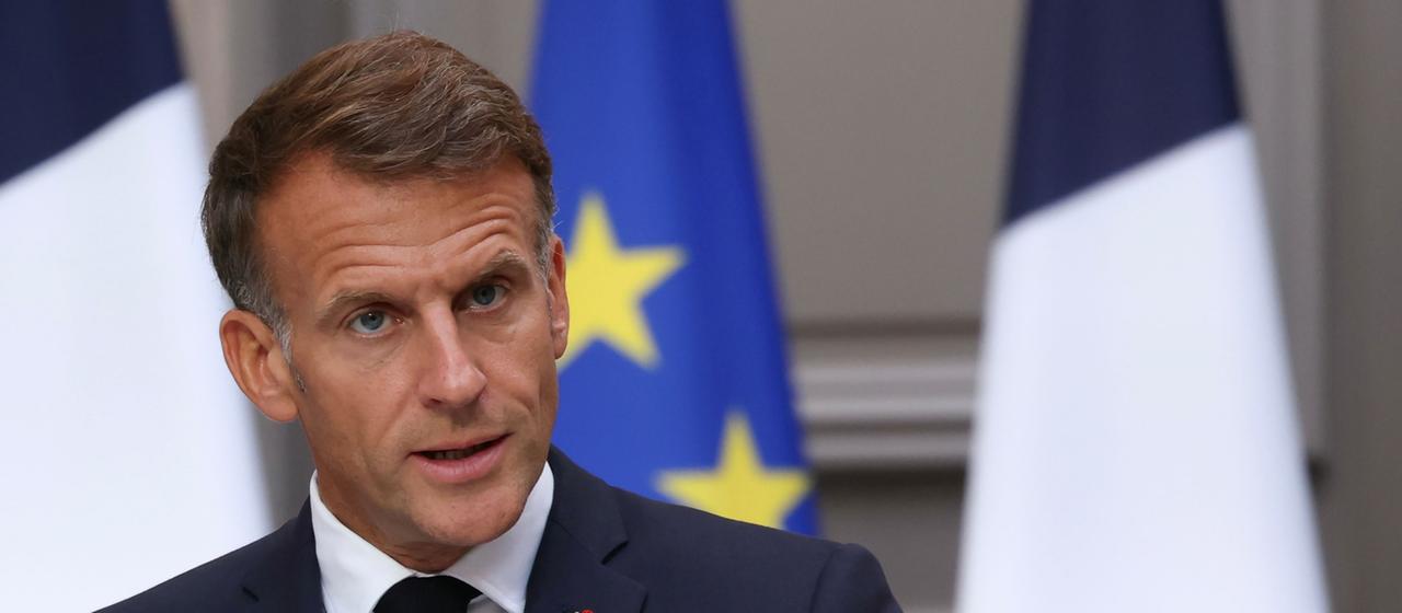 Macron will Ölhafen in Saudi Arabien militärisch schützen