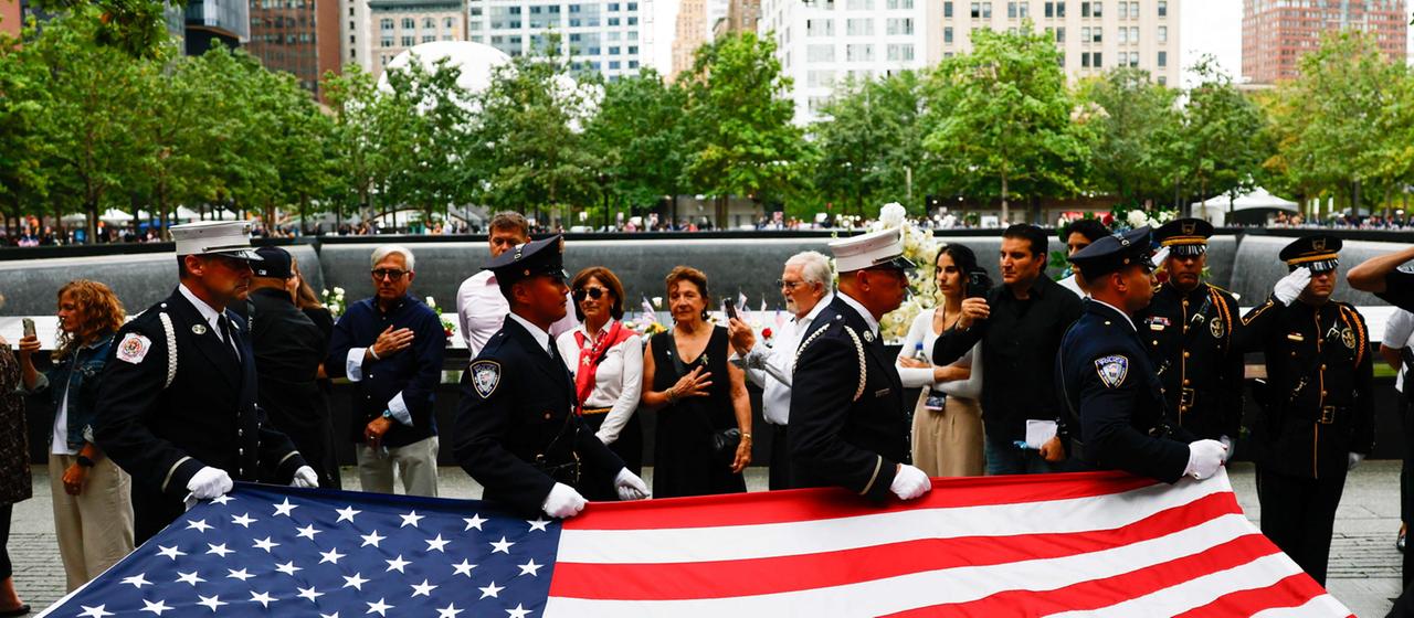 Gedenken zum 11. September in den USA: Ein ganzes Land trauert
