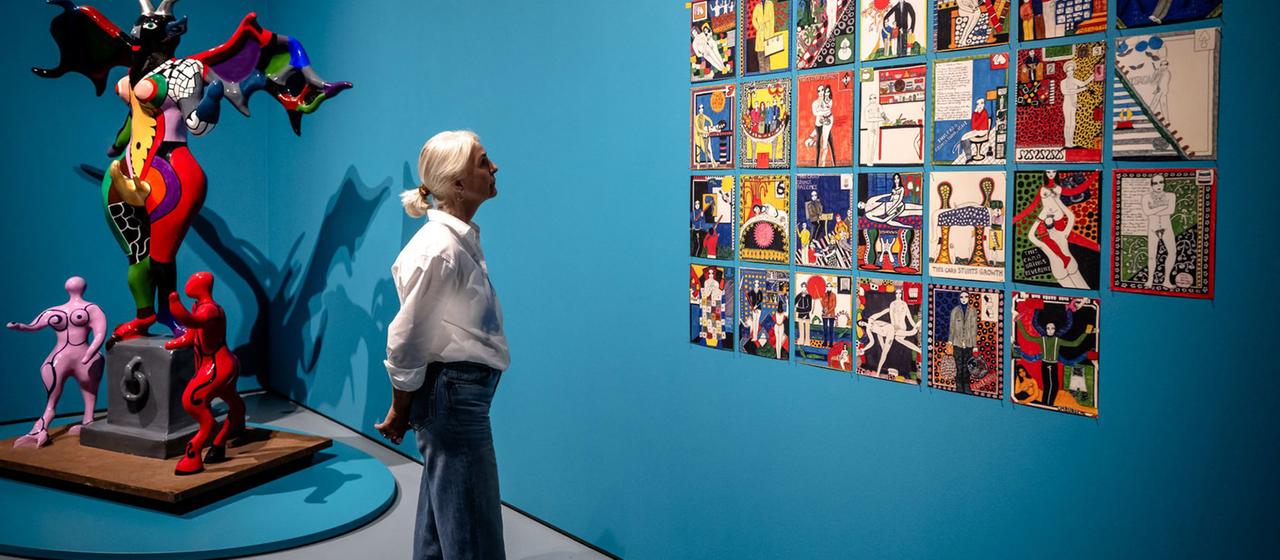 Ausstellung in Düsseldorf zeigt De Saint Phalle und die Kraft weiblicher Lebensfreude