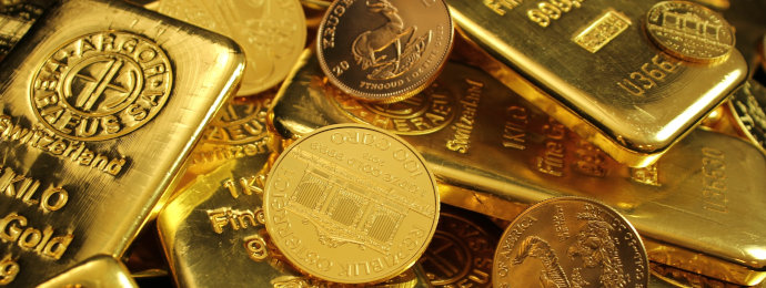 Gold steckt zwischen Öl Schock und fünf Prozent Rendite fest