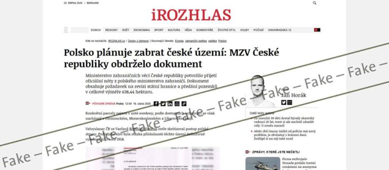 Russische Desinformation? Vortäuschter Streit zwischen Tschechien und Polen