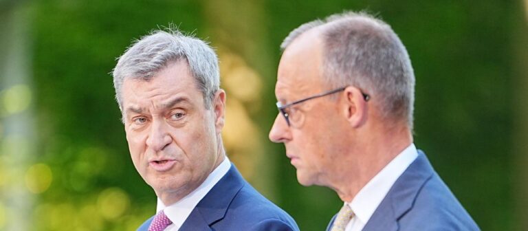 Söder zu Spekulationen über Kanzlersturz: Von der CSU auf keinen Fall