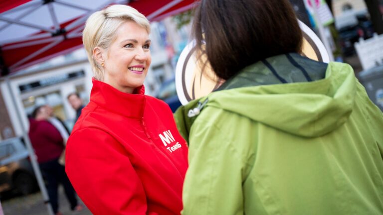 Wahl in Mecklenburg Vorpommern: Schwesig gegen die AfD