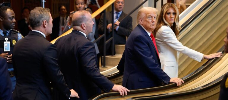 UN wollen neues Rolltreppen Gate mit Trump verhindern