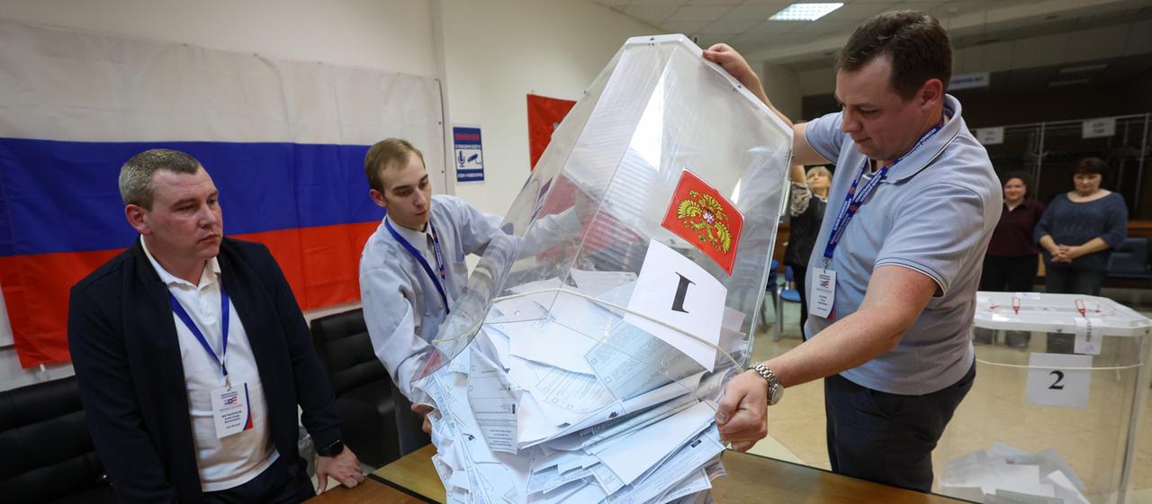 Kremlpartei Geeintes Russland gewinnt die Duma-Wahl