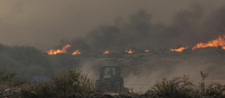 Meteorologen warnen vor Gesundheitsschäden durch Großfeuer