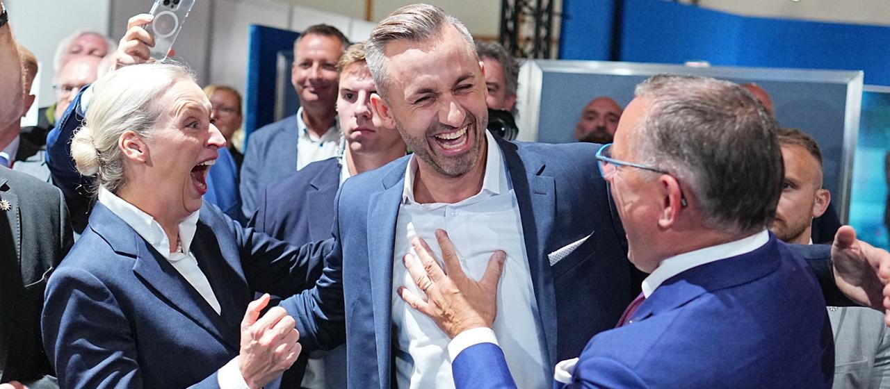 Reaktionen auf die Wahl in Sachsen-Anhalt: AfD Chefs sehen klaren Regierungsauftrag