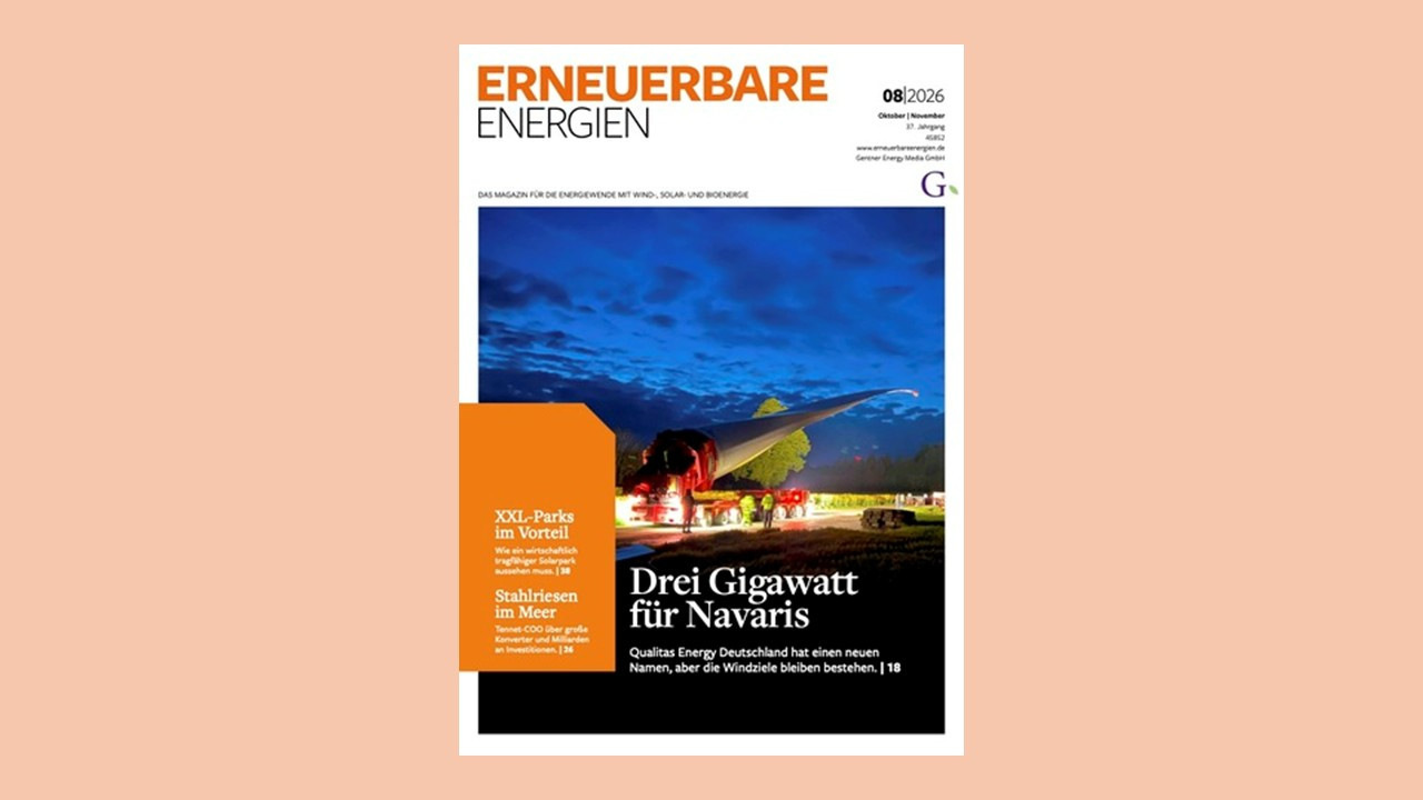 Die neue Ausgabe unseres Magazins mit neuen Projekten rund um Wind, Solar und Speicher