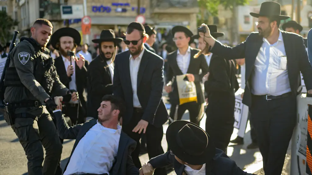 Massenzugriff in Tel Aviv: Militärpolizei nimmt Dutzende ultraorthodoxe Wehrdienstverweigerer fest