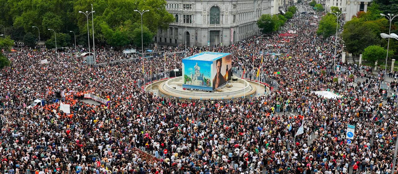 Landesweit große Demonstrationen gegen Wohnungsnot in Spanien