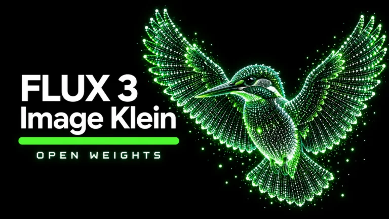 FLUX 3 Image Klein startet mit 4K und offenen Gewichten
