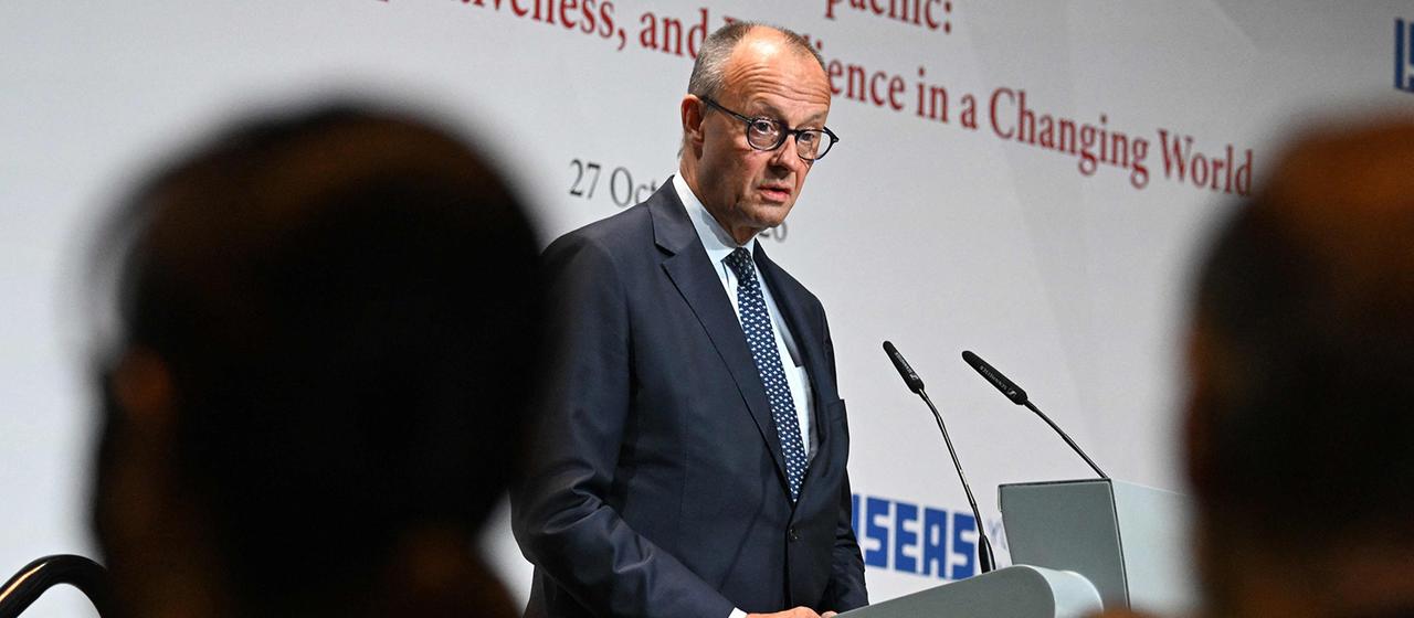 Kanzler Merz setzt auf Handel mit Asien als Reaktion auf Trump