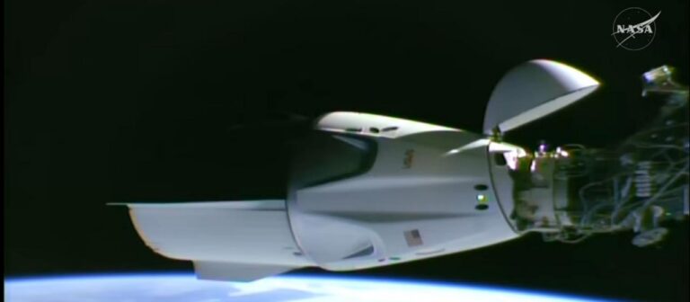 Astronauten erreichen die ISS in Rekordzeit