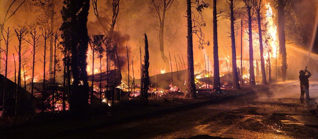 Mehrere Verletzte bei Brand auf Campingplatz am Gardasee