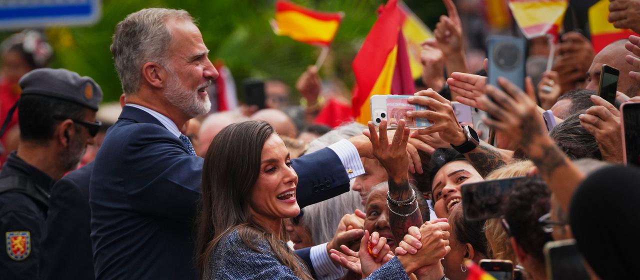 Königspaar zu Besuch: Spanien will Unterstützung für Ceuta zeigen