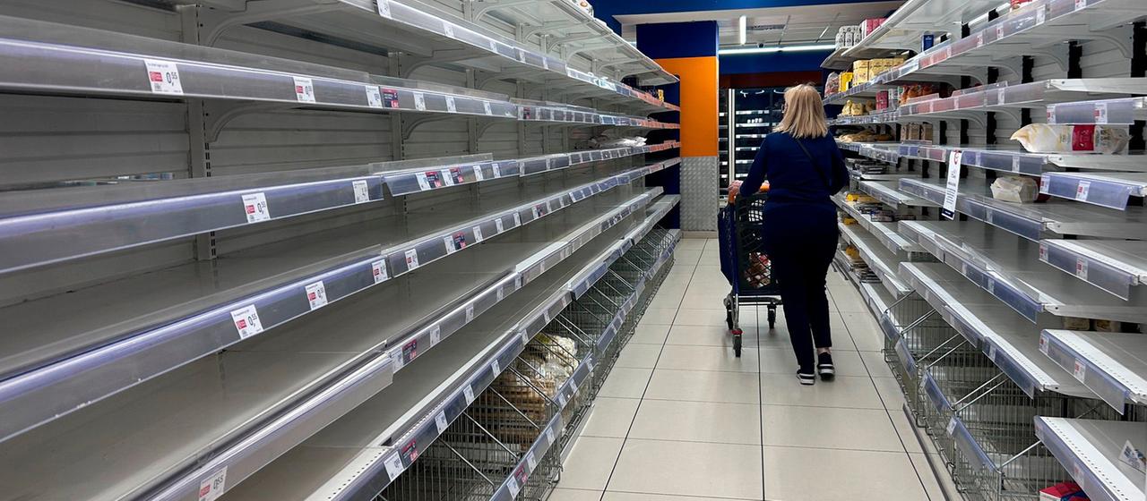 Proteste in Italien: Blockierte Autobahnen und leere Supermarktregale