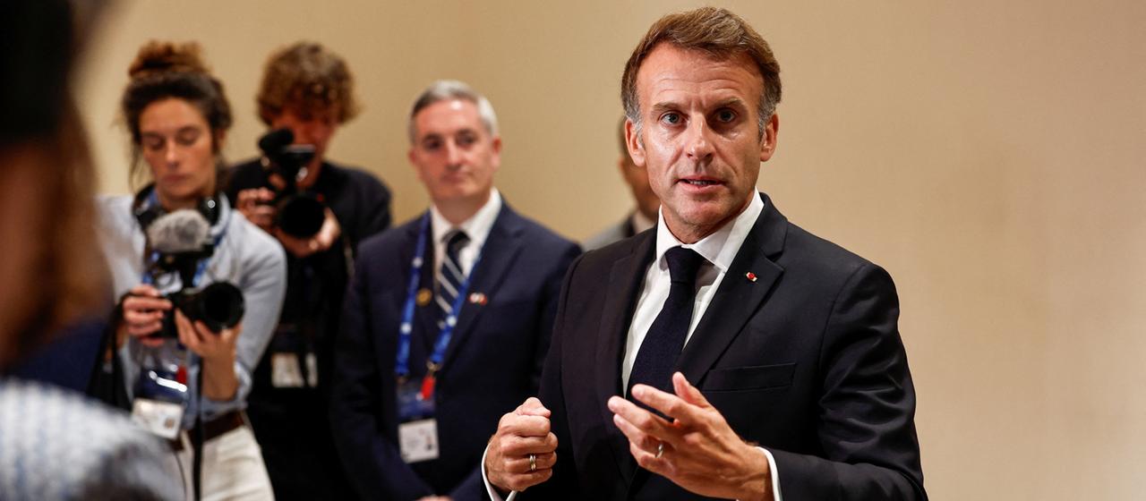 Macron kritisiert Trump nach Äußerungen zu Unruhen in Frankreich
