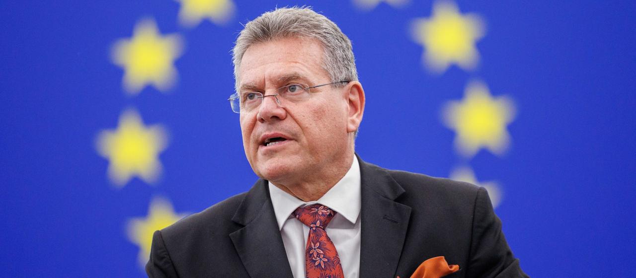 Hohe Erwartungen an den Besuch von EU Handelskommissar Sefcovic in Peking