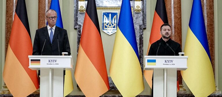 Merz Besuch in Kiew: Eine Milliarde Militärhilfe für die Ukraine