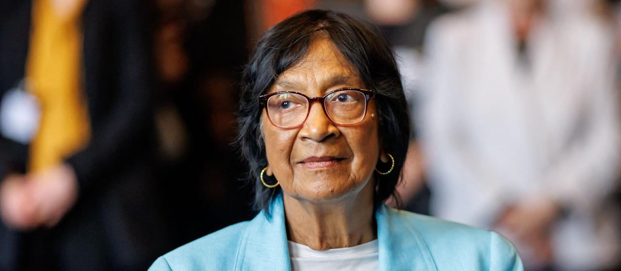 Nobelpreisträgerin Pillay in den tagesthemen: Die Nürnberger Prozesse haben mich inspiriert
