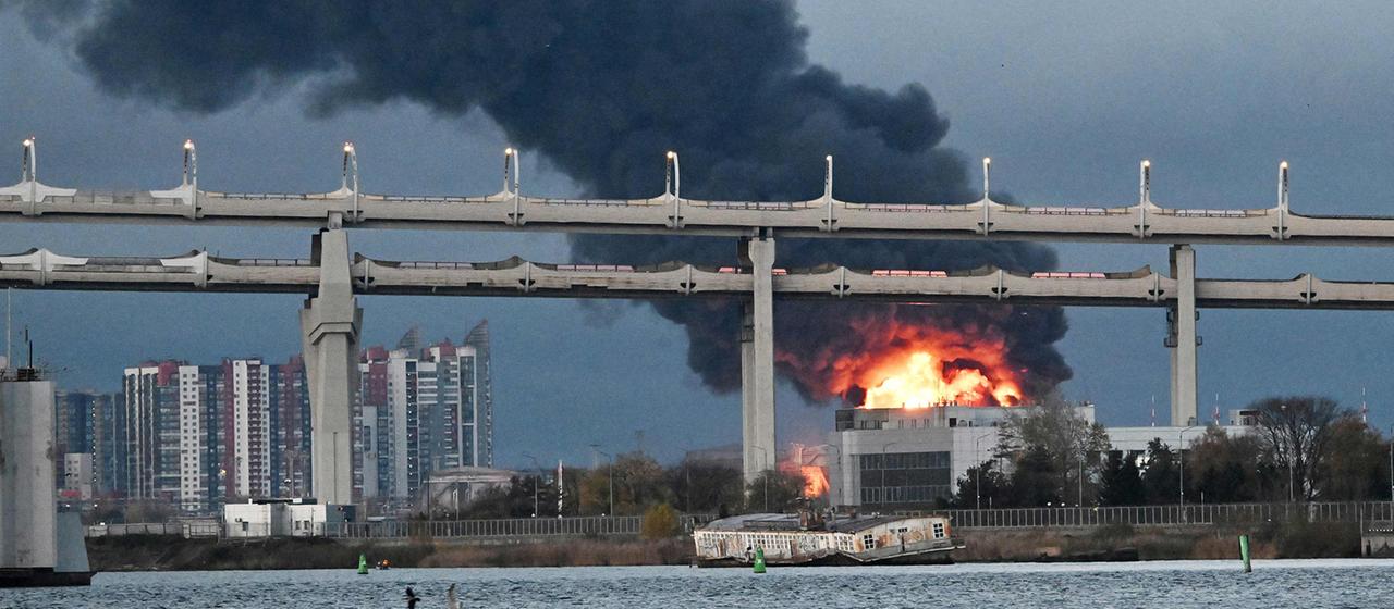Russland meldet Drohnenangriffe in Sankt Petersburg