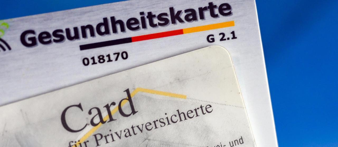 Doppelsystem in Deutschland: Gesetzliche und private Krankenkasse