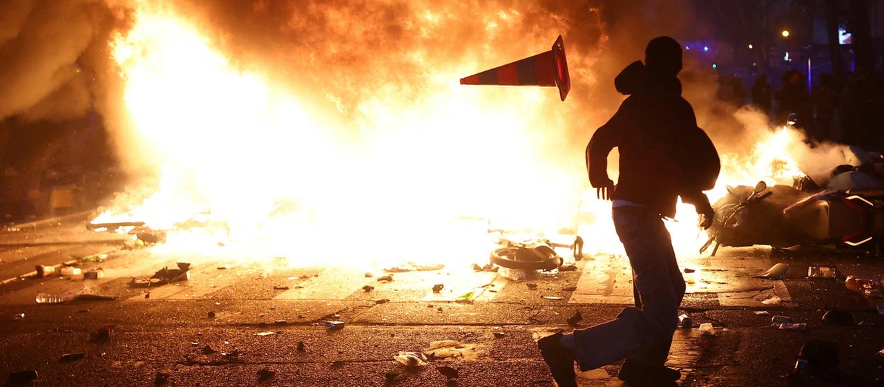 Wer an den Ausschreitungen in Frankreich beteiligt war