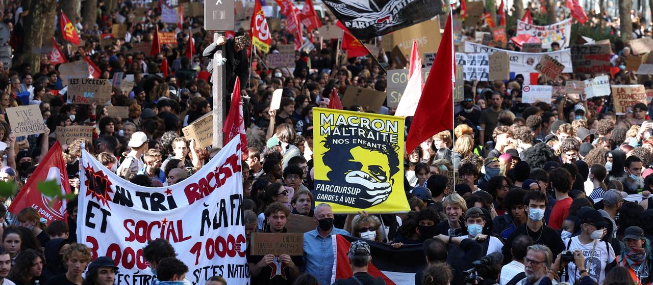 Schülerproteste in Frankreich: Uns wird nicht zugehört