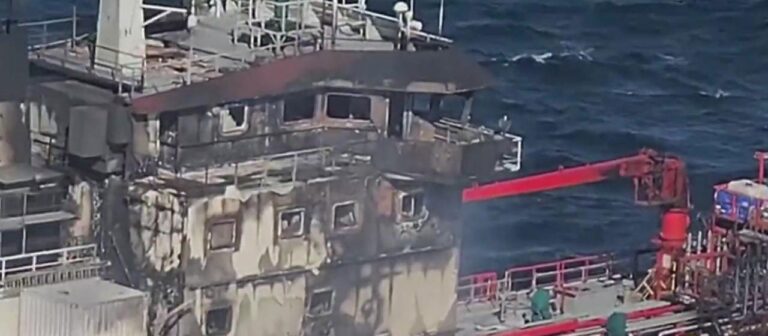 Erneut Feuer auf Handelsschiff vor der Küste Rumäniens