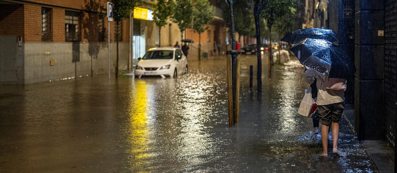 Baskenland und Katalonien: Mehrere Tote bei schweren Unwettern in Spanien