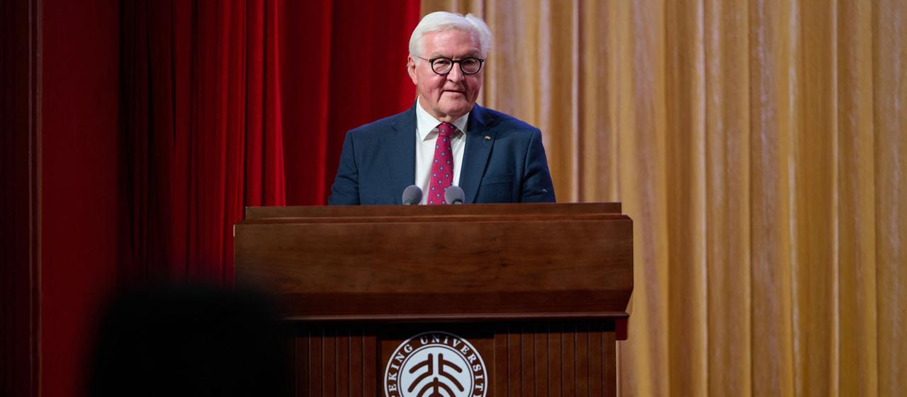 Steinmeier Rede in China: Mit Größe und Macht kommt große Verantwortung