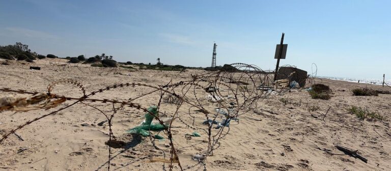 Hamas Überfall auf Israel: Der Strand, an dem der 7. Oktober begann
