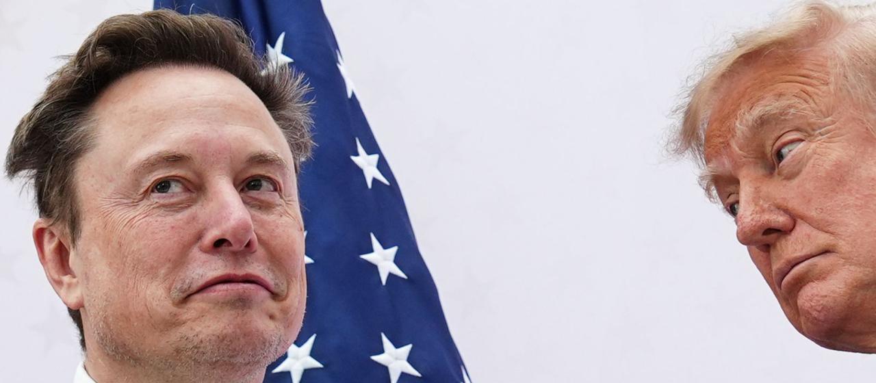 Trump soll Musk gebeten haben, die Starlink Drosselung aufzuheben