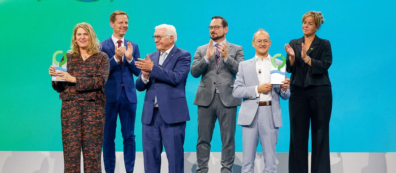 Steinmeier bei Umweltpreisverleihung: Die Fieberkurve unseres Planeten zeigt deutlich nach oben