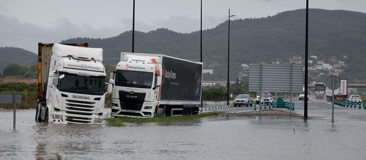 Mindestens zwei Tote durch Überschwemmungen in Ostspanien