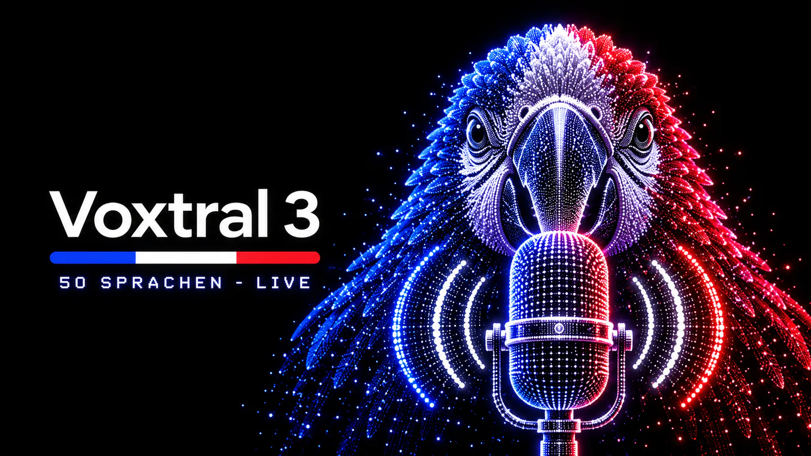 Mistral startet Voxtral 3 für Sprachagenten in Echtzeit